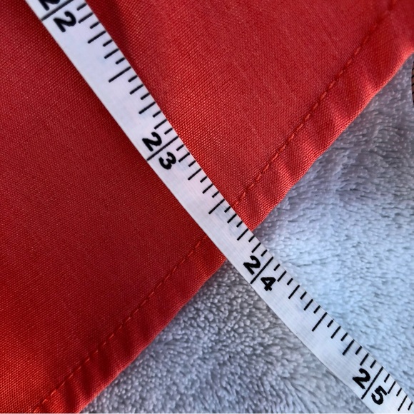 C EST 1946 Coral Shirt Button Up Blouse Sz. XL Lightweight - Picture 8 of 10